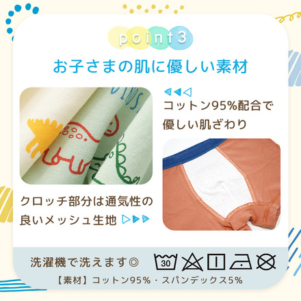 MILASIC ボクサー パンツ 4枚セット A-くるま Sサイズ TN-BOPT-A-S