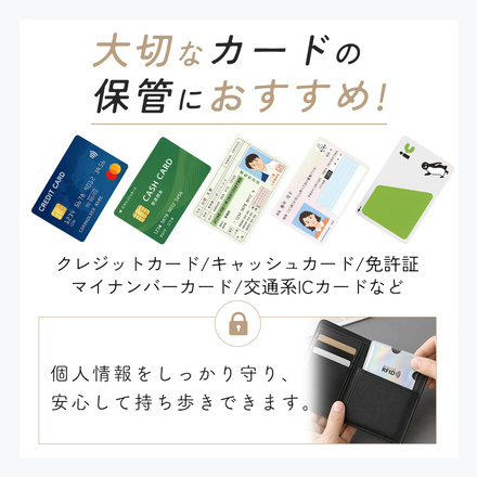 mitas スキミング防止 カードケース オーロラ TN-ASKCC-AR