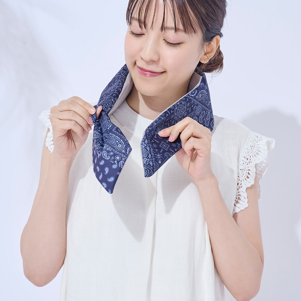 hieru スカーフ氷のう COL1-LBL ライトブルー