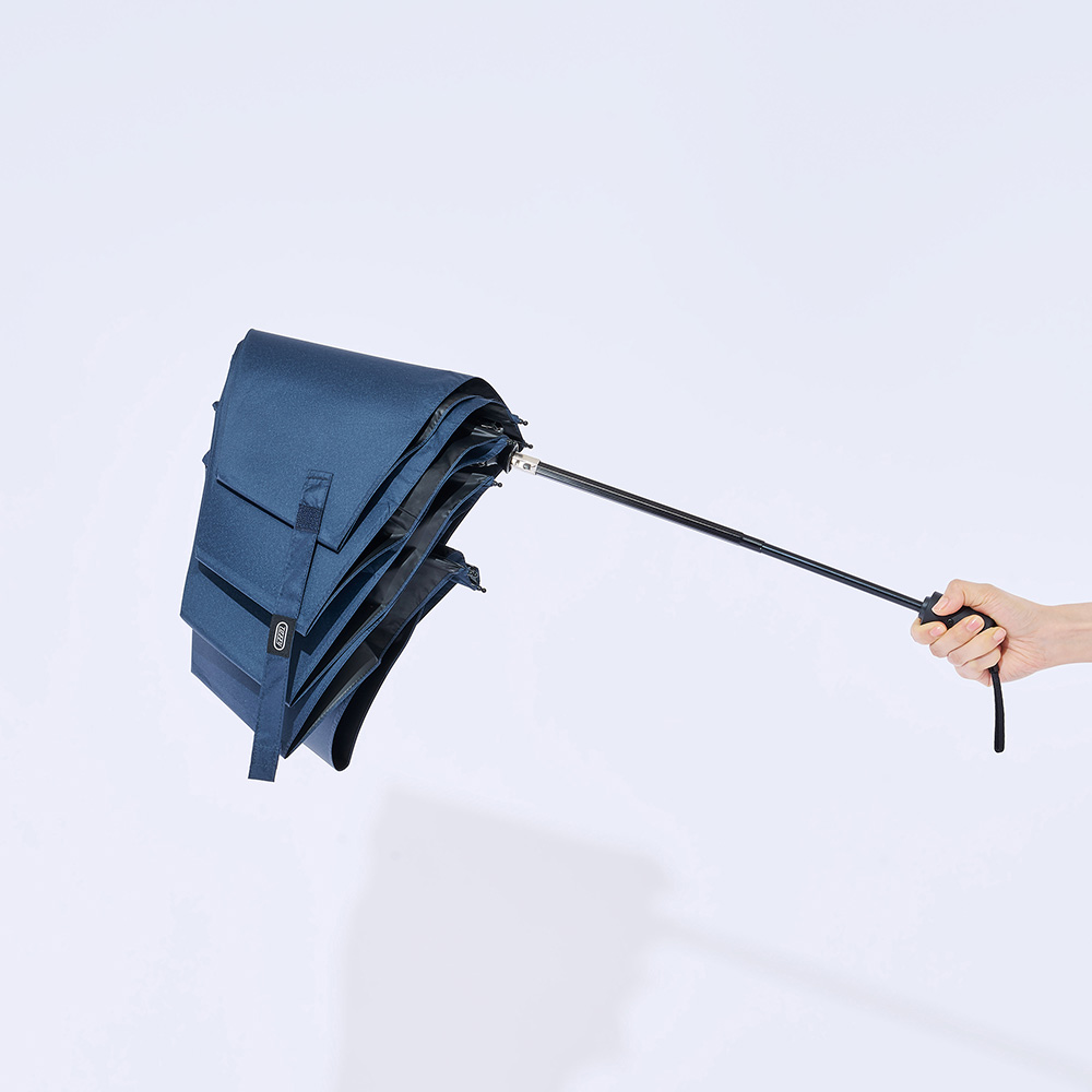 Toffy サンマスター 瞬納UV自動開閉傘〈晴雨兼用〉 HUL4-NV ネイビー