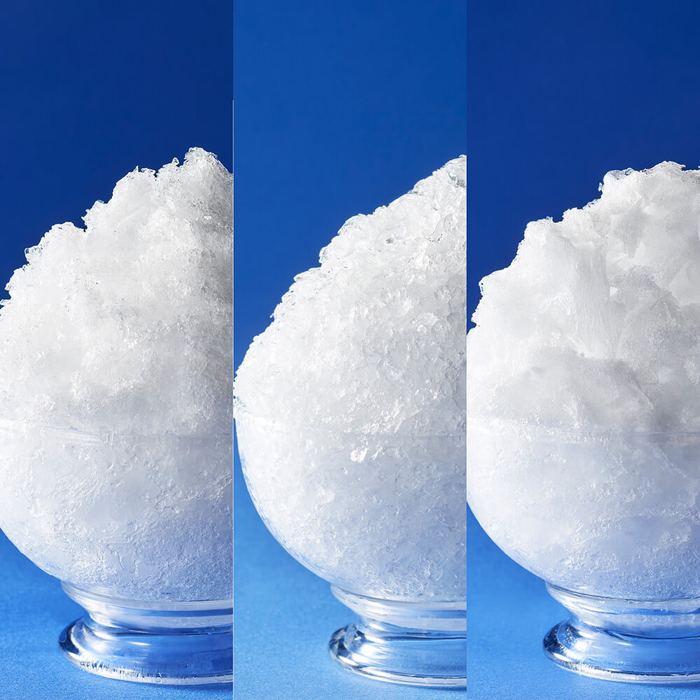 Toffy コンパクト電動ふわふわかき氷器 K-IS16-PA ペールアクア