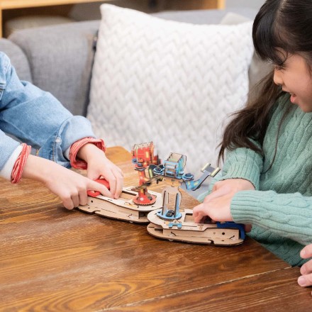 smartivity 戦うサイボーグ STEAM DIY 組み立て 知育玩具 [対象年齢6歳以上] 学習テキスト付き