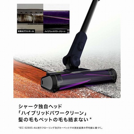 Shark シャーク スティッククリーナー CleanSense iQ IW2241J GY ミッドナイトグレー