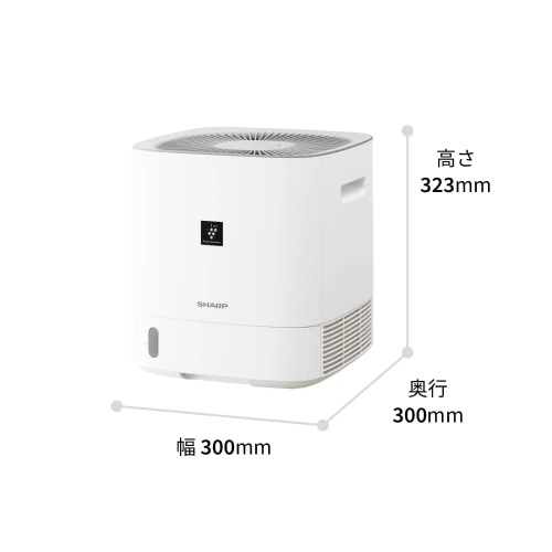 衣類乾燥除湿機 プラズマクラスター7000 デシカント方式 ホワイト系 除湿能力(60Hz)：5.6L/日 シャープ CV-U60-W