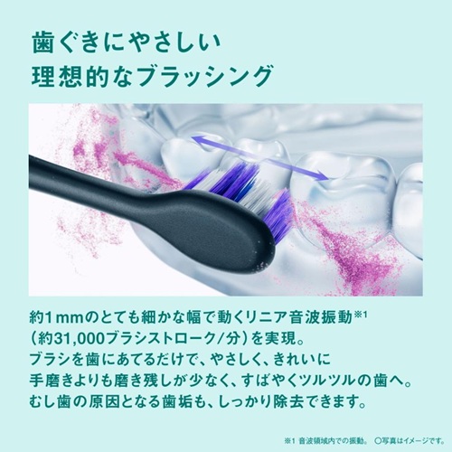 パナソニック EW-DA49-K 音波振動ハブラシ ドルツ ブラック Panasonic Doltz 電動歯ブラシ 音波歯ブラシ 充電式