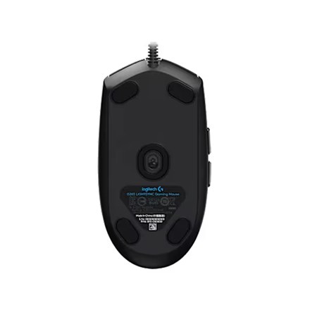 ロジクール Logicool G ゲーミングマウス LIGHTSYNC G203-BK ブラック