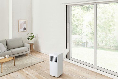 ポータブルクーラー2.3kw アイリスオーヤマ IPK-2306S-W