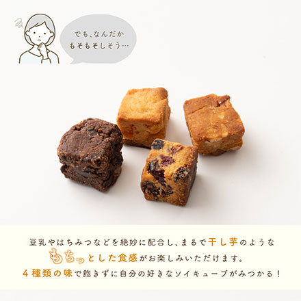 ソイキューブ(チョコくるみ) 【400g(100g×4袋)】