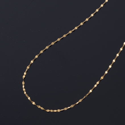 純金　ペタルチェーン　約1.2ｇ