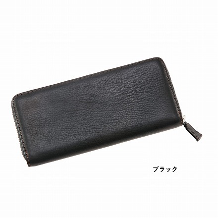 CYPRIS キプリス シルキーキップ ラウンドファスナーハニーセル長財布 1703-01 ブラック