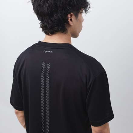 トランスタイル　ＨＵＲＯＮ＋　チューニングTシャツ半袖　管理医療機器　Ｓ　ブラック