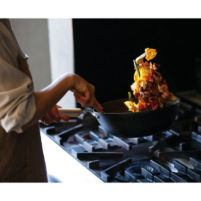 ｅｎｚｏ　鉄中華鍋２２ｃｍ　EN-011