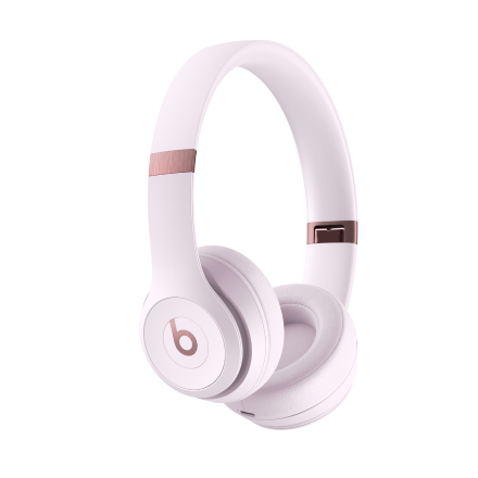 Beats Solo4 オンイヤーワイヤレスヘッドフォン - クラウドピンク
