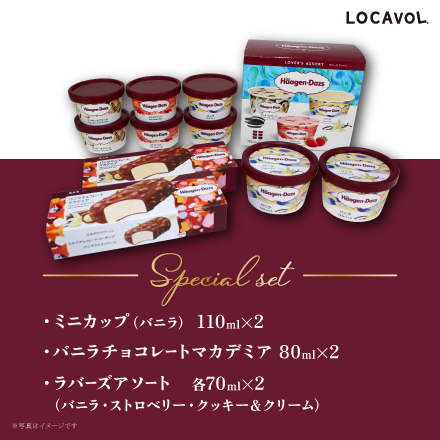  ハーゲンダッツ　スペシャルセット 美食うまいもん市場