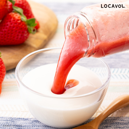 いちごミルクの素「さら×つぶ」2本