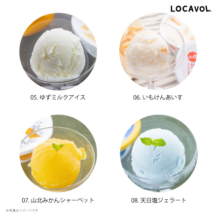 カップアイス大集合セット 高知県 四国地方 美食うまいもん市場