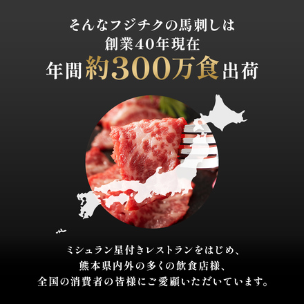 ふじ馬刺し ネギトロ＋藤彩牛 モモ すき焼き 200g