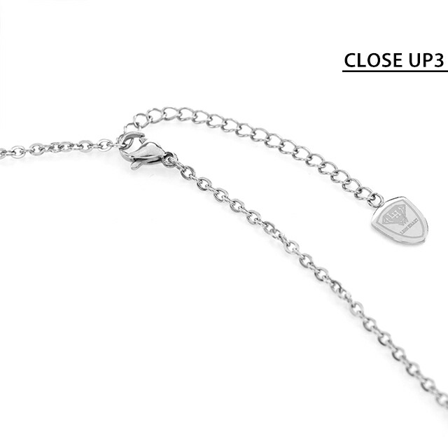 ライオンハート ネックレス メンズ ブランド LION HEART 04N123SMBL シルバー ブルー アクセサリー