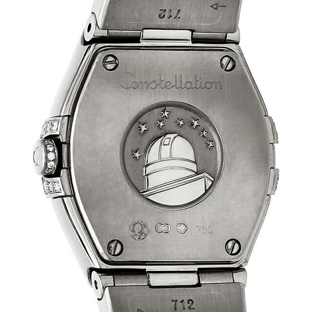 オメガ コンステレーション 24mm クオーツ 腕時計 レディース ダイヤモンド OMEGA 123.55.24.60.55.014 アナログ ホワイト 白 スイス製 高級 ブランド おしゃれ 防水 プレゼント 女性 実用的