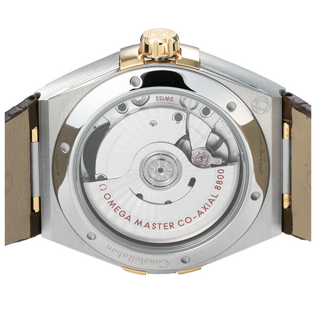 オメガ コンステレーション 39mm 自動巻き 腕時計 ブランド メンズ OMEGA CONSTELLATION 131.23.39.20.08.001 アナログ イエロー ブラウン スイス製 高級 おしゃれ 防水 プレゼント 男性 実用的