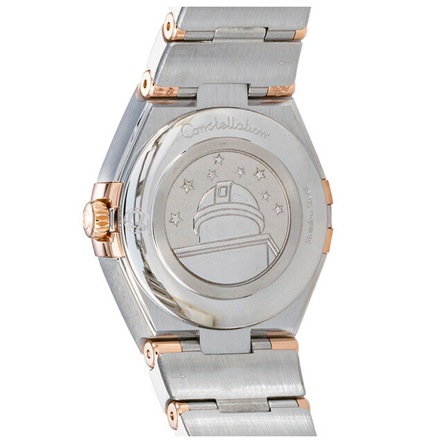 オメガ コンステレーション 25.5mm クォーツ 電池式 腕時計 ブランド レディース OMEGA CONSTELLATION 131.25.25.60.52.001 アナログ シルバー セドナゴールド スイス製 高級 おしゃれ 防水 プレゼント 女性 実用的