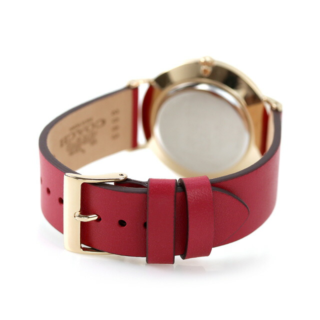 コーチ ペリー 36mm クオーツ レディース 腕時計 14503722 COACH レッド ブランド おしゃれ 防水 軽い 華奢 かわいい プレゼント 女性 実用的