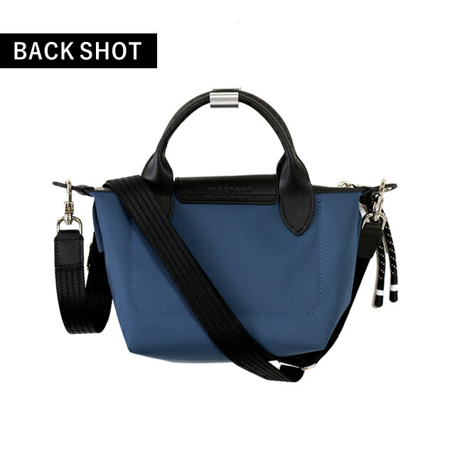 ロンシャン ショルダーバッグ レディース ブランド LONGCHAMP プリアージュ エナジー XS トップハンドルバッグ ハンドバッグ 2WAY L1500HSR806 インクブルー バッグ 斜めがけ 高級 おしゃれ プレゼント 女性 実用的 かわいい