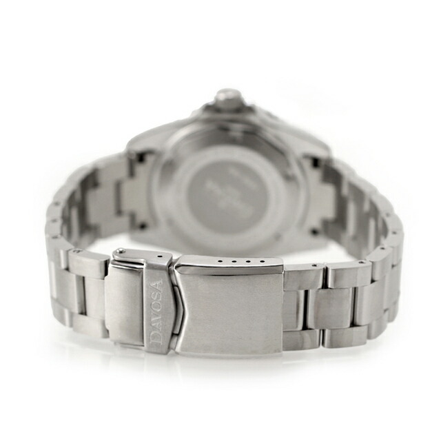 ダボサ テルノス ミディアム 自動巻き 腕時計 メンズ レディース DAVOSA 166.195.40 アナログ ブルー スイス製 ブランド おしゃれ 防水 プレゼント 実用的