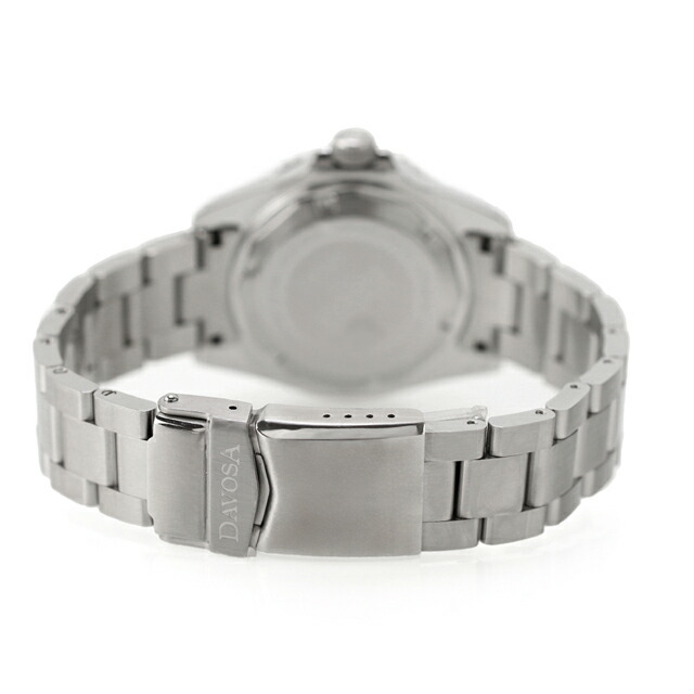 ダボサ テルノス ミディアム 自動巻き 腕時計 メンズ レディース DAVOSA 166.195.50 アナログ ブラック 黒 スイス製 ブランド おしゃれ 防水 プレゼント 実用的