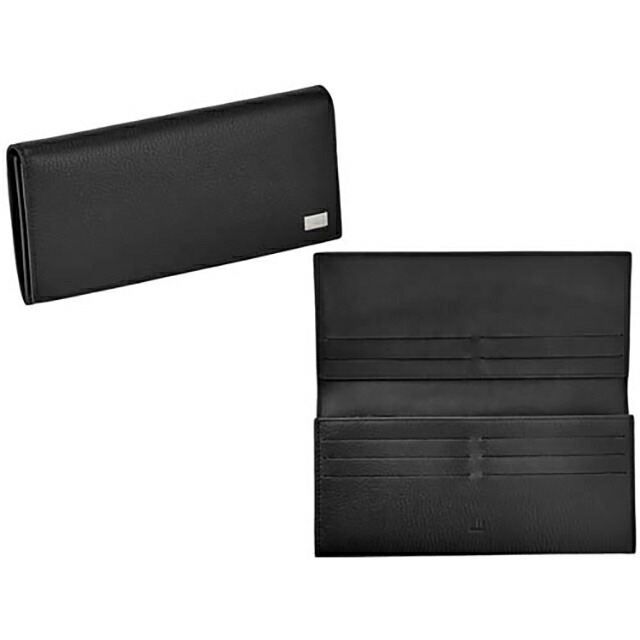 ダンヒル 長財布 メンズ dunhill レザー 19F2910AV001R ブラック ウォレット ブランド 高級 おしゃれ プレゼント 実用的