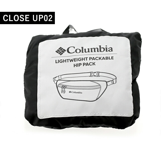 コロンビア ヒップバック メンズ レディース Columbia ボディバッグ クロスボディバッグ 100%Nylon 2093271 ブラック バッグ 斜めがけ ブランド 高級 おしゃれ プレゼント 男性 実用的 かっこいい