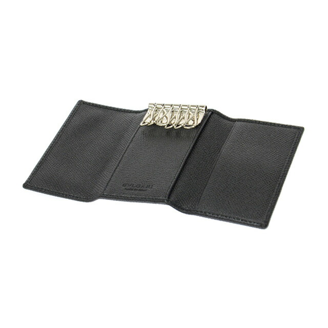 ブルガリ キーケース メンズ レディース BVLGARI レザー 30422GRAIN BLK ブラック ブランド 高級 おしゃれ プレゼント 実用的