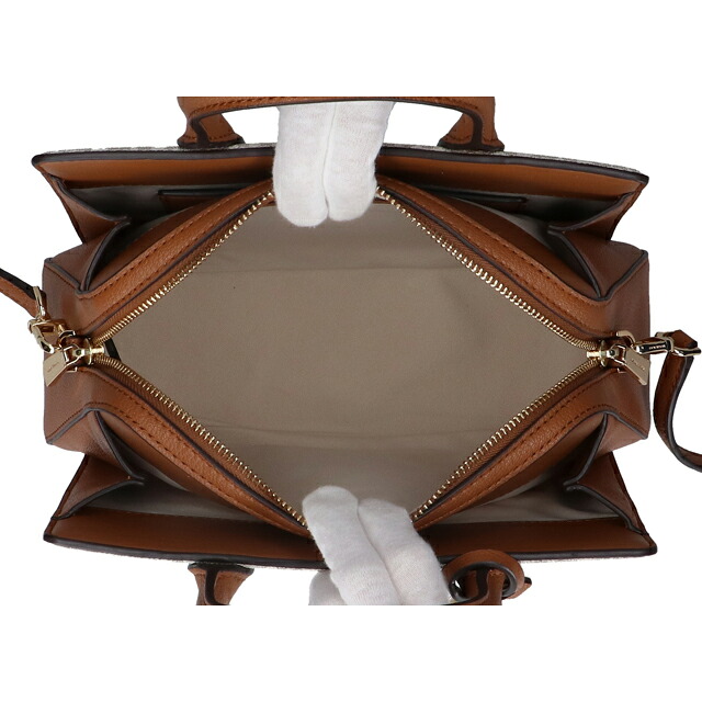 マイケルコース ハンドバッグ レディース ブランド MICHAEL KORS レイラ 2WAY 30S5G9IS1B-149 VANILLA ACRN 軽量 小さめ 手提げ 高級 おしゃれ プレゼント 女性 実用的 かわいい