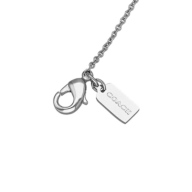 コーチ ネックレス レディース ブランド COACH 335949 RH030 シルバー アクセサリー