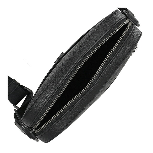 コーチ ショルダーバッグ メッセンジャーバッグ メンズ アウトレット ブランド COACH シグネチャー レザー 4011 QB BK ブラック 斜めがけ 高級 おしゃれ プレゼント 男性 実用的 かっこいい