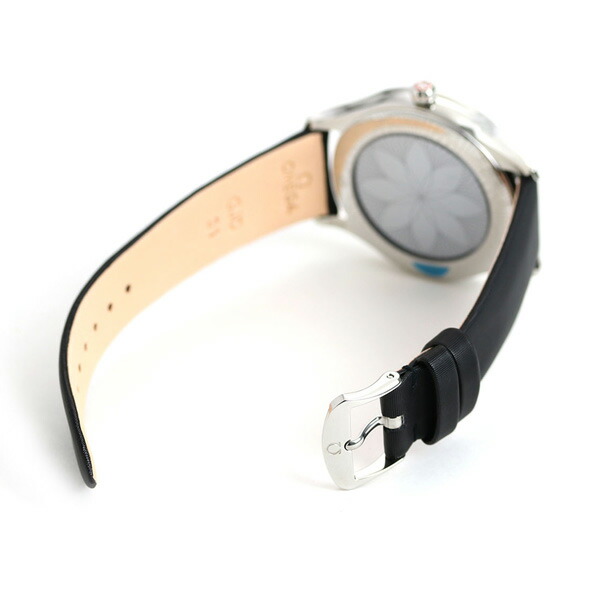 オメガ デビル トレゾア 39mm ダイヤモンド レディース 腕時計 428.17.39.60.01.001 OMEGA ブラック 高級 ブランド おしゃれ 防水 軽い 華奢 プレゼント 女性 実用的