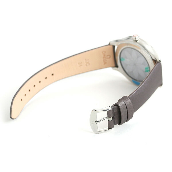 オメガ デビル トレゾア 39mm ダイヤモンド レディース 腕時計 428.17.39.60.02.001 OMEGA シルバー グレー 高級 ブランド おしゃれ 防水 軽い 華奢 プレゼント 女性 実用的