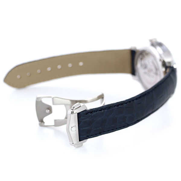 オメガ デビル アワービジョン コーアクシャル マスタークロノメーター アニュアルカレンダー 41mm 自動巻き 腕時計 433.33.41.22.03.001 OMEGA ブルー 高級 ブランド おしゃれ 防水 プレゼント 男性 実用的