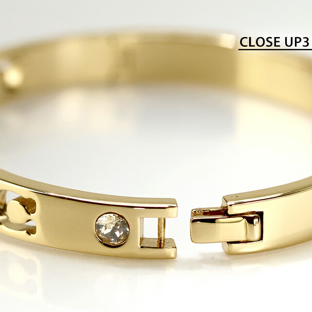 コーチ バングル レディース ブランド COACH ロゴ 440616GLD710 ゴールド アクセサリー