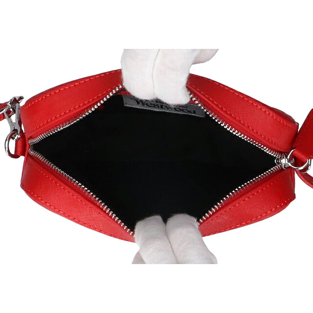 ヴィヴィアン ウエストウッド ショルダーバッグ レディース ブランド Vivienne Westwood 48020008U L008V H401 レッド ビビアン 斜めがけ 高級 おしゃれ プレゼント 女性 実用的 かわいい