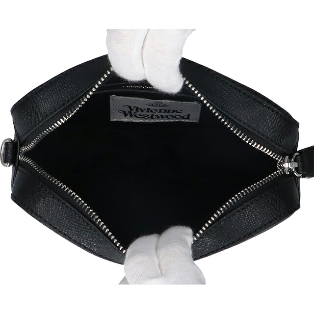 ヴィヴィアン ウエストウッド ショルダーバッグ レディース ブランド Vivienne Westwood 48020008U L008V N401 ブラック ビビアン 斜めがけ 高級 おしゃれ プレゼント 女性 実用的 かわいい