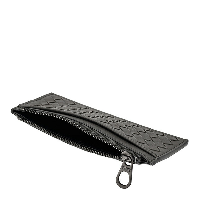 ボッテガ・ヴェネタ コインケース メンズ ブランド BOTTEGA VENETA イントレチャート レザー 566430-V47W1 ダークブラウン 小銭入れ 小さい 高級 おしゃれ プレゼント 実用的