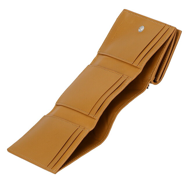 ボッテガ・ヴェネタ 三つ折り財布 レディース BOTTEGA VENETA イントレチャート 609285 VCRA1 2596 ブラウン ウォレット ブランド 高級 おしゃれ プレゼント 実用的