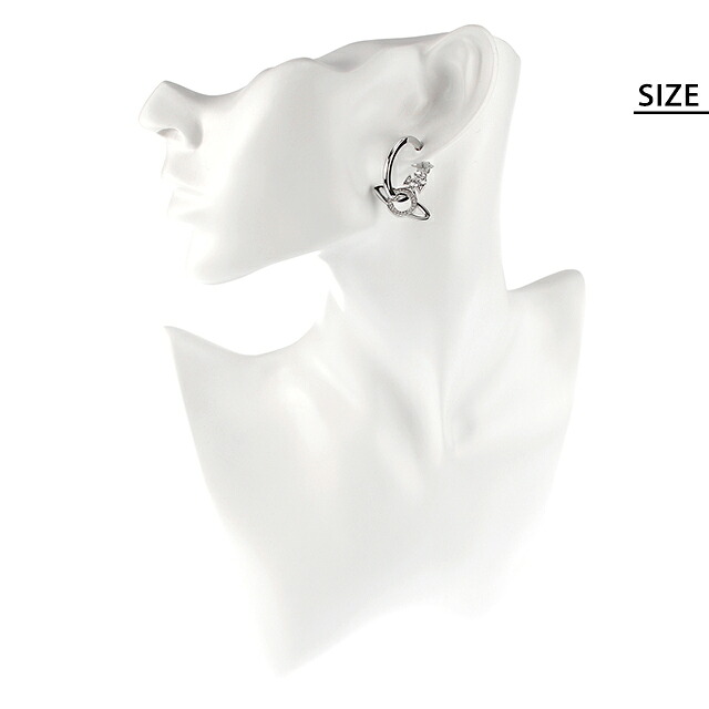 ヴィヴィアン ウエストウッド ピアス レディース Vivienne Westwood ミランダ MIRANDA スタッド 両耳用 62010105-02P102 シルバー アクセサリー ビビアン ジュエリー ブランド 高級 おしゃれ プレゼント 女性 実用的 かわいい
