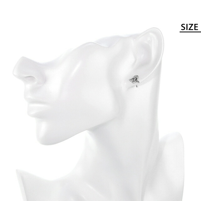 ヴィヴィアン ウエストウッド ピアス レディース ブランド Vivienne Westwood ロンドンオーブ スタッド 両耳用 62010220-02P102 シルバー アクセサリー ビビアン