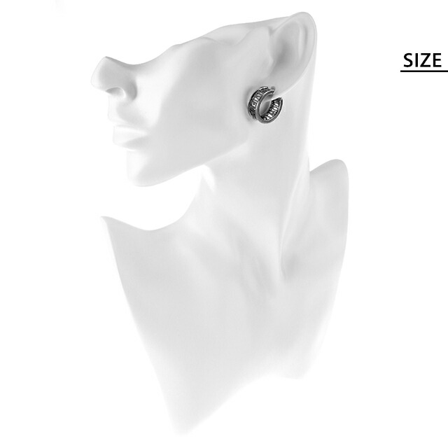 ヴィヴィアン ウエストウッド ピアス メンズ レディース ブランド Vivienne Westwood WESTMINSTER 真鍮 フープ 片耳用 62030052-S001 ガンメタル アクセサリー ビビアン プレゼント 実用的