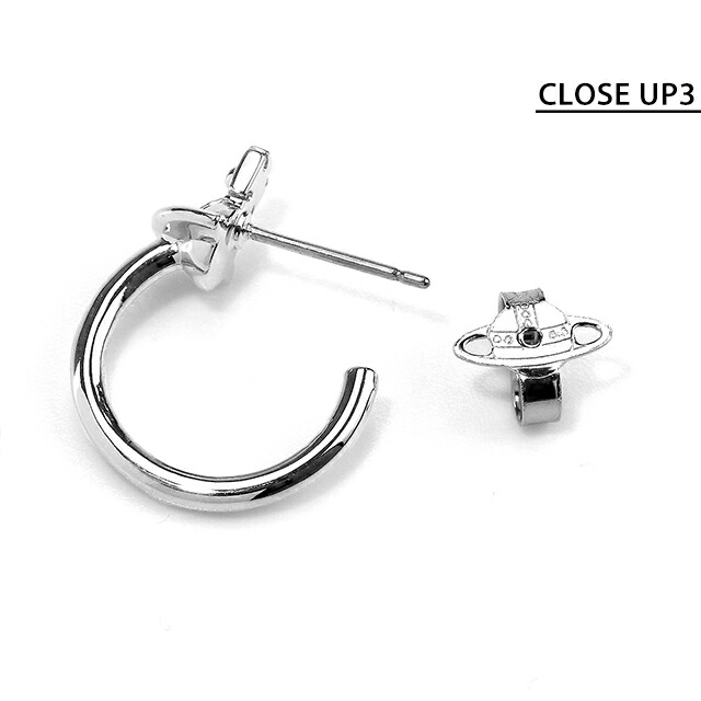 ヴィヴィアン ウエストウッド ピアス メンズ レディース ブランド Vivienne Westwood ヴェラ 真鍮 スタッド 片耳用 6203008D-02P019 シルバー アクセサリー ビビアン