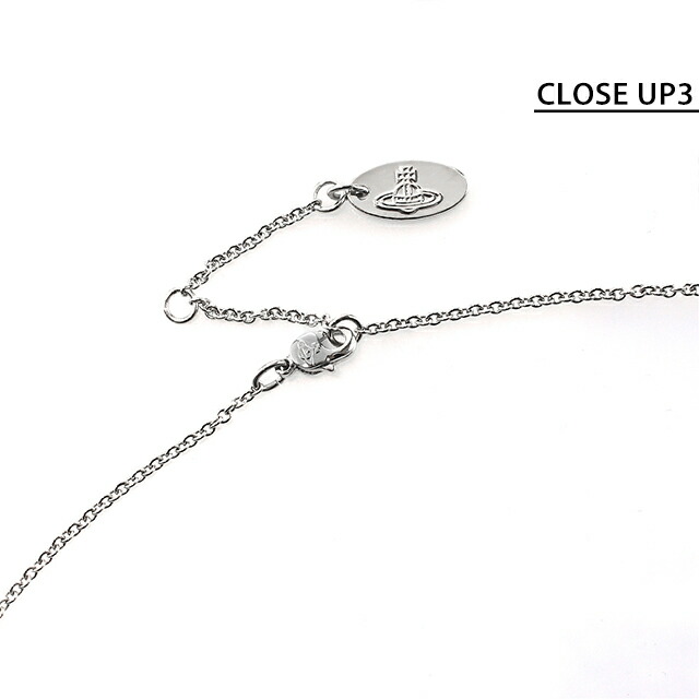 ヴィヴィアン ウエストウッド ネックレス レディース ブランド Vivienne Westwood ARIELLA 真鍮 6302038Y-02P169 シルバー アクセサリー ビビアン