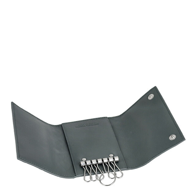 ボッテガ・ヴェネタ キーケース メンズ レディース ブランド BOTTEGA VENETA イントレチャート レザー 630336-V3US1 ブルーグレー 高級 おしゃれ プレゼント 実用的