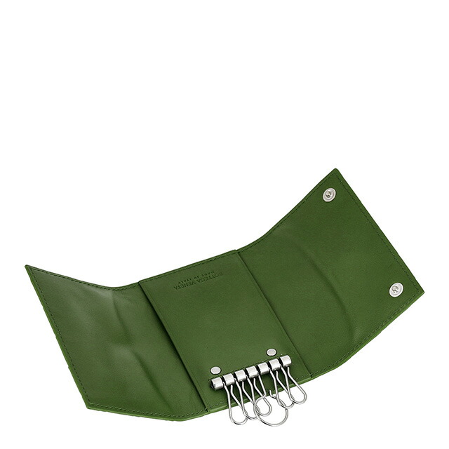ボッテガ・ヴェネタ キーケース メンズ レディース ブランド BOTTEGA VENETA イントレチャート レザー 630336-V3US1 グリーン 高級 おしゃれ プレゼント 実用的